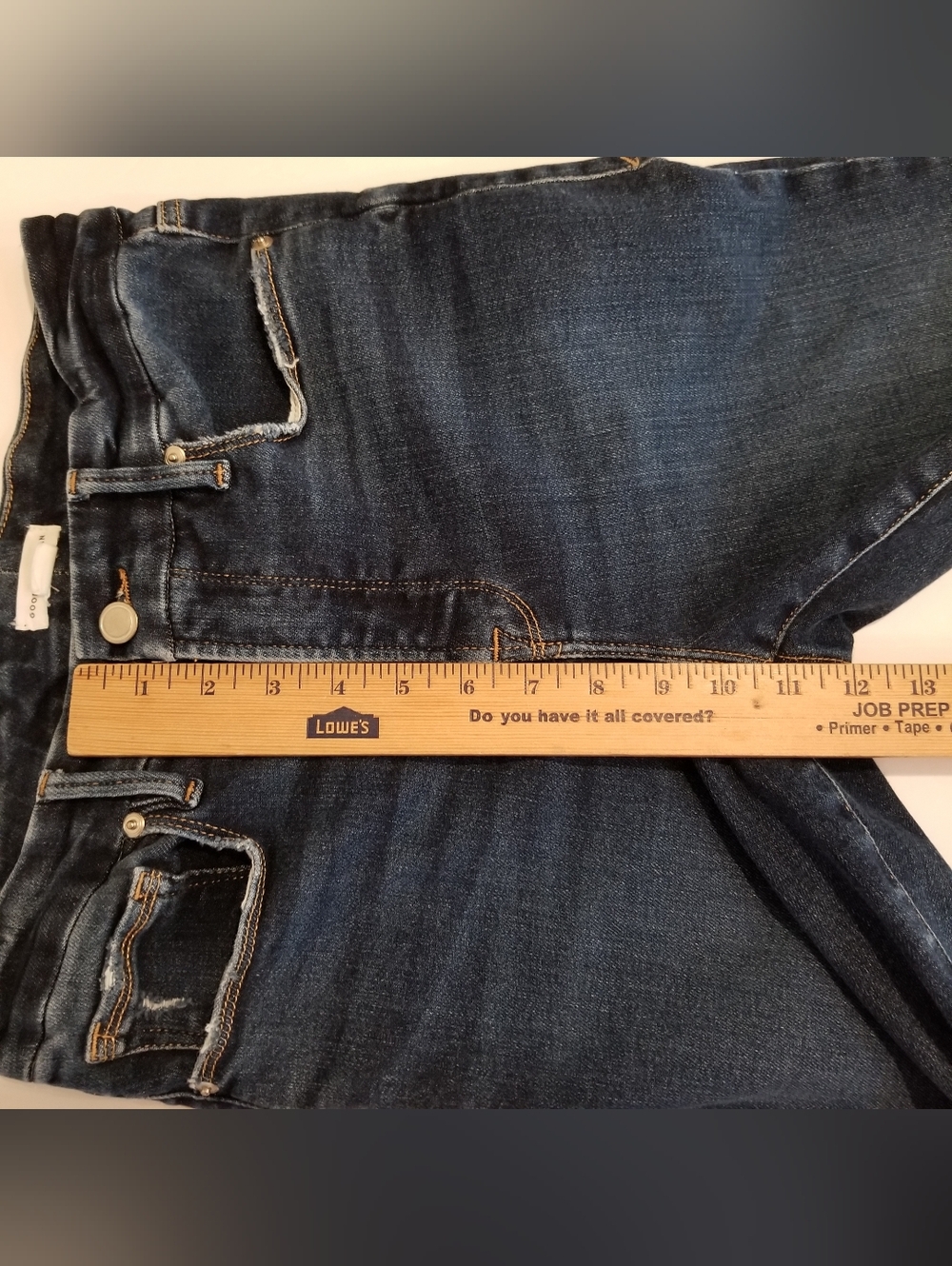 Good American Jeans Women’s 8/29 Good Legs Straight Fray Hem Distressed - Picture 6 of 10